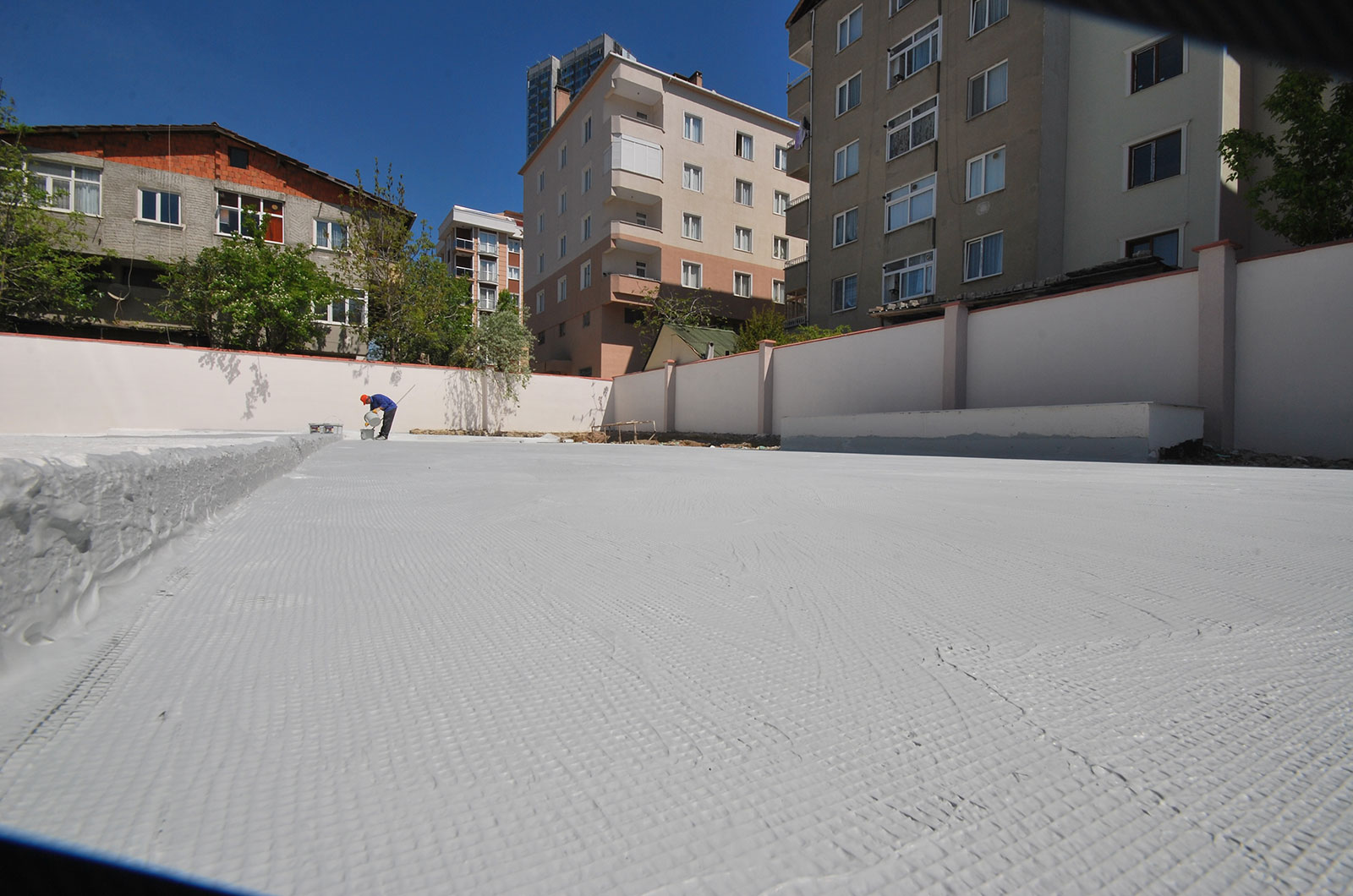 Otopark Üzeri ve Yeşil Alan İzolasyonu